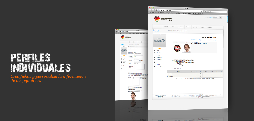Crea fichas y personaliza la información de tus jugadores